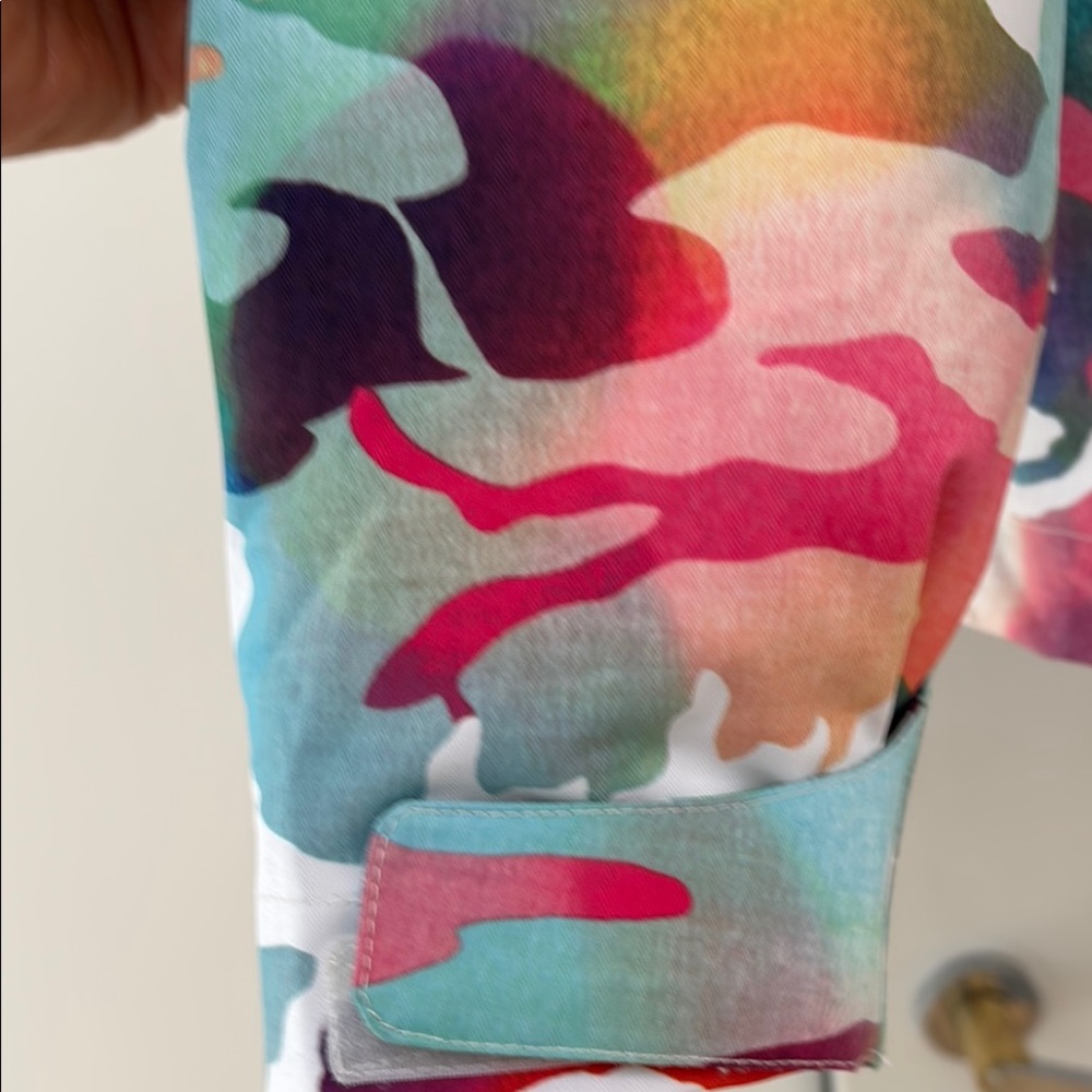 GSOU SNOW NWT Colorful Camouflage Snowboard / Ski Jacket - Picture 6 of 10